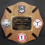 Custom Fire Department Plaques