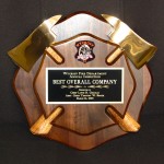 Custom Fire Department Plaques