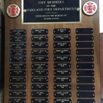 Custom Fire Department Plaques