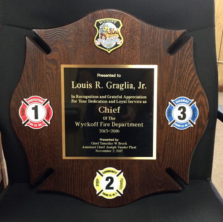 Custom Fire Department Plaques Firefighters American Trade Mark Co.