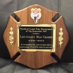 Custom Fire Department Plaques