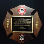 Custom Fire Department Plaques