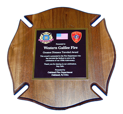 Custom Fire Plaques