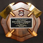 Custom Firefighter Plaques